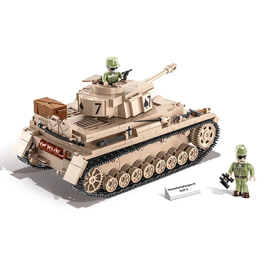 Cobi Historical Collection Bausatz Panzer IV Ausf. G DAK-Edition 559 Teile 2546 Bild 1