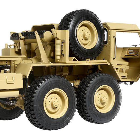 RC U.S. Militrtruck Zugmaschine 8x8 V2 Mastab 1:12 RTR sandfarben inkl. 2,4 GHz Fernsteuerung Bild 6