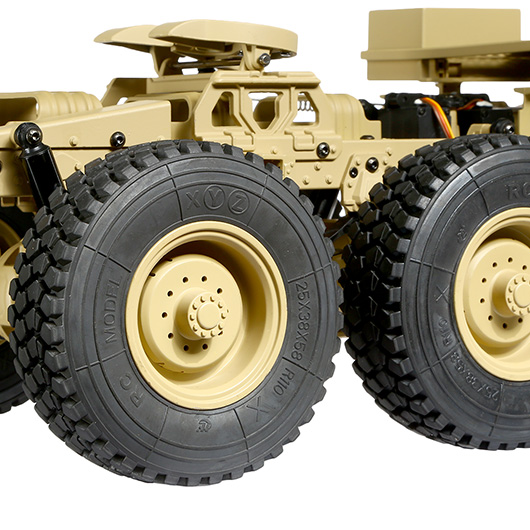 RC U.S. Militrtruck Zugmaschine 8x8 V2 Mastab 1:12 RTR sandfarben inkl. 2,4 GHz Fernsteuerung Bild 8