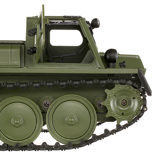 Amewi RC Militr Kettenfahrzeug GAZ-71 1:16 RTR 2,4GHZ oliv inkl. Beleuchtung Bild 7