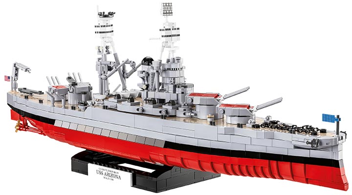 Cobi Historical Collection Bausatz Schlachtschiff USS Arizona BB-39 2046 Teile 4843 Bild 1