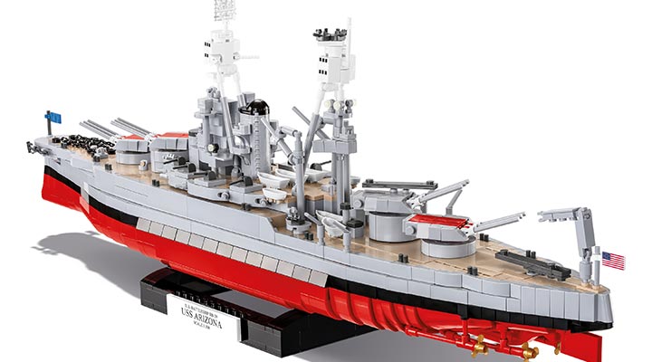 Cobi Historical Collection Bausatz Schlachtschiff USS Arizona BB-39 2046 Teile 4843 Bild 2