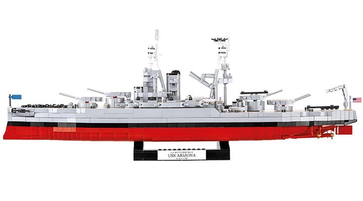 Cobi Historical Collection Bausatz Schlachtschiff USS Arizona BB-39 2046 Teile 4843 Bild 3
