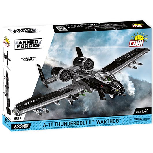 Cobi Armed Forces Bausatz Flugzeug A-10 Thunderbolt II Warthog 633 Teile 5837 Bild 3