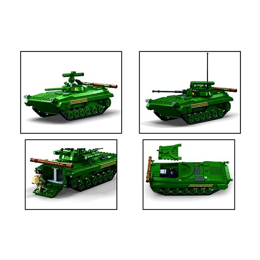 Sluban Bauset Infantery Fighting Vehicle 738 Teile M38-B1136 Bild 2