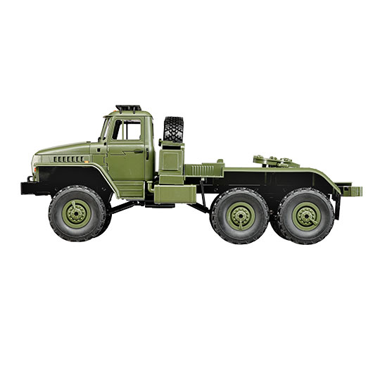 RC Militr LKW Ural B36 6WD mit Tieflader 1:16 RTR grn inkl. 2,4 GHz Fernsteuerung & LED-Beleuchtung Bild 1