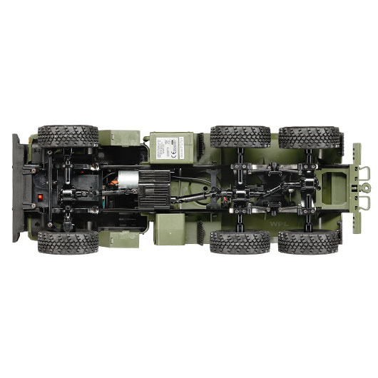 RC Militr LKW Ural B36 6WD mit Tieflader 1:16 RTR grn inkl. 2,4 GHz Fernsteuerung & LED-Beleuchtung Bild 11