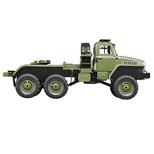 RC Militr LKW Ural B36 6WD mit Tieflader 1:16 RTR grn inkl. 2,4 GHz Fernsteuerung & LED-Beleuchtung Bild 4