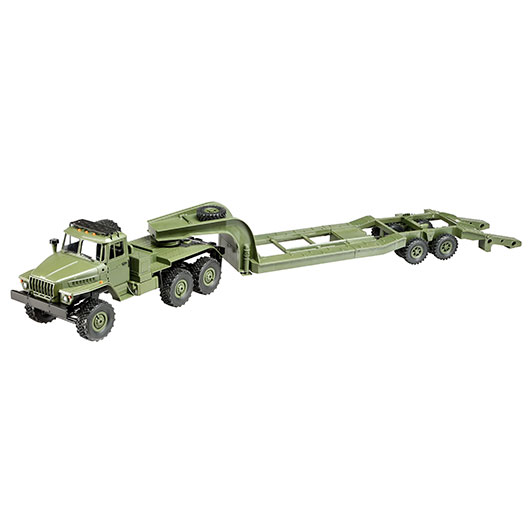 RC Militr LKW Ural B36 6WD mit Tieflader 1:16 RTR grn inkl. 2,4 GHz Fernsteuerung & LED-Beleuchtung Bild 6