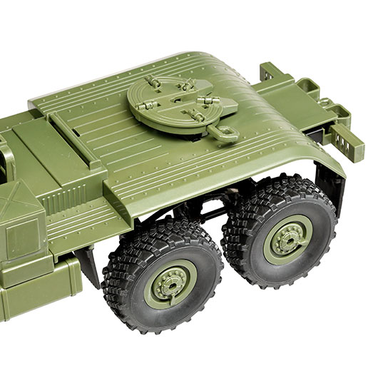 RC Militr LKW Ural B36 6WD mit Tieflader 1:16 RTR grn inkl. 2,4 GHz Fernsteuerung & LED-Beleuchtung Bild 9