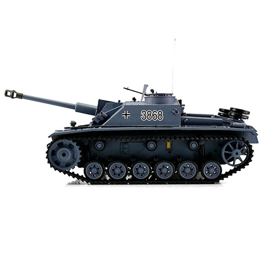 Torro RC Sturmgeschtz III Ausf. G Sd.Kfz. 142/1 / 1:16 RTR schussfhig grau Bild 1