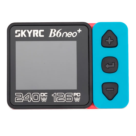 SKYRC B6neo+ Smart Charger Ladegert f. LiPo / NiMH / Pb 10A 200W 12V rot / blau SK100211-01 Bild 2