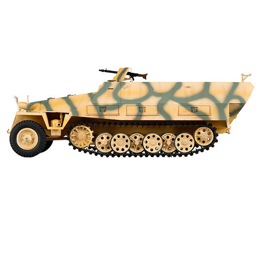 Torro RC 1:16 Sd. Kfz. 251/1 Ausf. D Halbkettenfahrzeug RTR Set mit Akku, Licht und Sound tarnfarben Bild 1