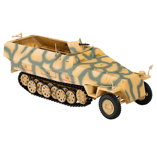 Torro RC 1:16 Sd. Kfz. 251/1 Ausf. D Halbkettenfahrzeug RTR Set mit Akku, Licht und Sound tarnfarben Bild 4