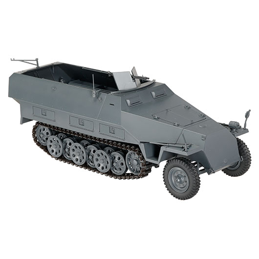 Torro RC 1:16 Sd. Kfz. 251/1 Ausf. D Halbkettenfahrzeug RTR Set mit Akku, Licht und Sound grau Bild 4