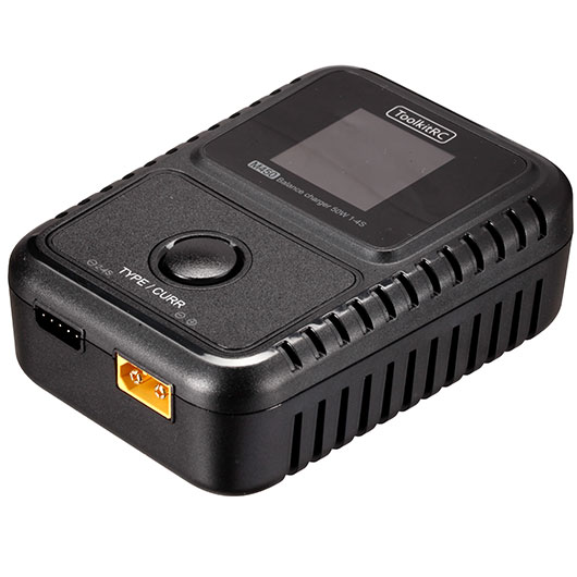 ToolkitRC M450 AC Charger Ladegert f. LiPo / LiFe / LiHV 2-4 1-5A 50W 230V TK13300 Bild 2