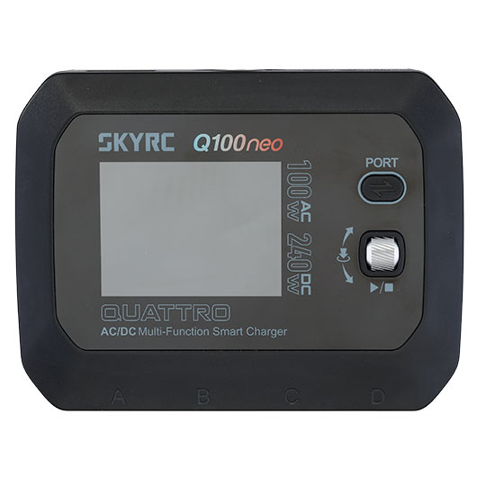 SKYRC Q100 Neo 4-fach Multi-Charger Ladeger�t f. LiPo / LiFe / NiMH / Pb 6A 100W / 240W 12V / 230V SK100223-01 Bild 3