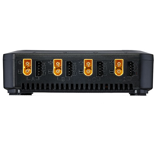 SKYRC Q100 Neo 4-fach Multi-Charger Ladeger�t f. LiPo / LiFe / NiMH / Pb 6A 100W / 240W 12V / 230V SK100223-01 Bild 5