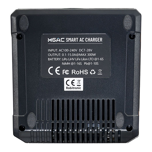 ToolkitRC M6AC Smart Charger Ladeger�t f. LiPo / NiMH / Pb 1-6S 0,1-15A 300W 12 / 230V TK13800 Bild 4