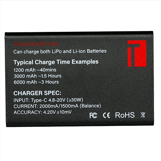 Titan Digital Smart Charger V2 Ladeger�t f. LiIon / LiPo 2-3S 2A 5-20 / 230V Bild 5