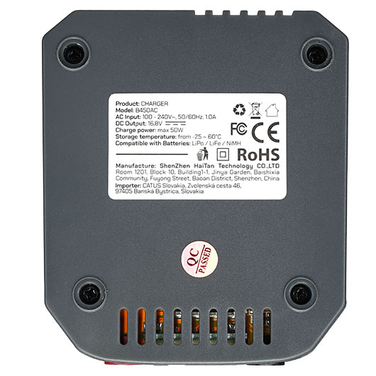 Delta Armory Smart Charger Ladeger�t schwarz f. LiPo / LiFe 1-4 / NiMH 1-12 5A 50W 12 / 230V Bild 4