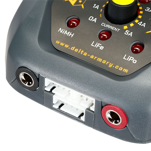 Delta Armory Smart Charger Ladeger�t schwarz f. LiPo / LiFe 1-4 / NiMH 1-12 5A 50W 12 / 230V Bild 5