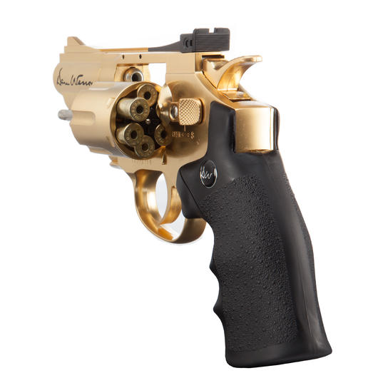 ASG Dan Wesson 2,5 Zoll 4,5mm BB CO2 Revolver gold Bild 3