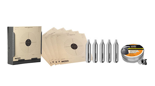 Crosman 1077 CO2 Luftgewehr 4,5 mm Diabolo Set mit Kugelfang, Diabolos und CO2 Bild 4