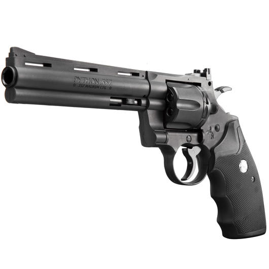Colt Python 6 CO2 Revolver 4,5mm Diabolo/BB schwarz Bild 1