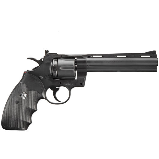 Colt Python 6 CO2 Revolver 4,5mm Diabolo/BB schwarz Bild 2