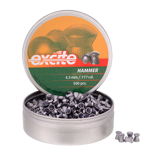 H&N Rundkopf-Diabolos Excite Hammer 4,5mm 500 Stck