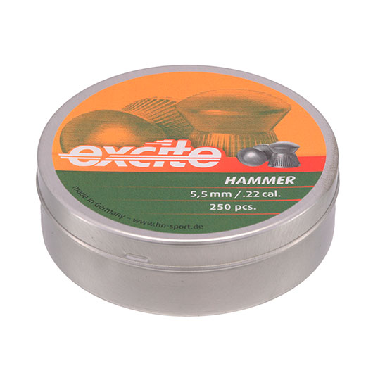 H&N Rundkopf-Diabolos Excite Hammer 5,5mm 250 Stck Bild 1