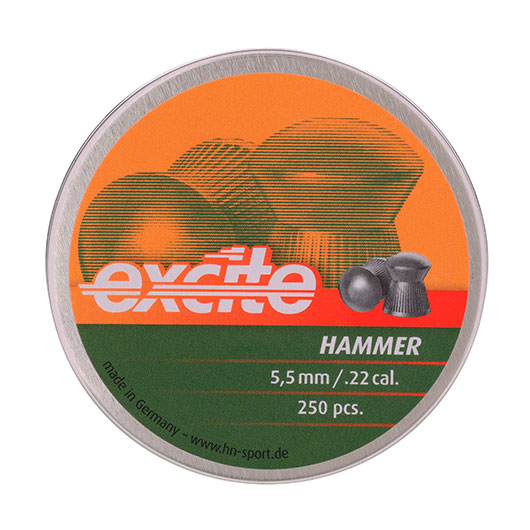 H&N Rundkopf-Diabolos Excite Hammer 5,5mm 250 Stck Bild 3