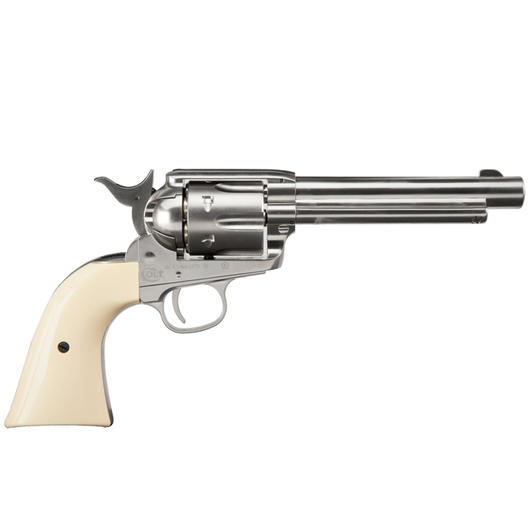 Colt Single Action Army 45 nickel CO2 Revolver 4,5mm BB Bild 2