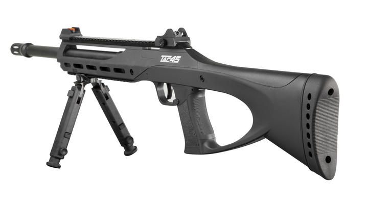ASG CO2 Luftgewehr TAC 4.5 mit Zweibein Kal. 4,5mm BB schwarz Bild 3