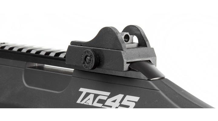 ASG CO2 Luftgewehr TAC 4.5 mit Zweibein Kal. 4,5mm BB schwarz Bild 4
