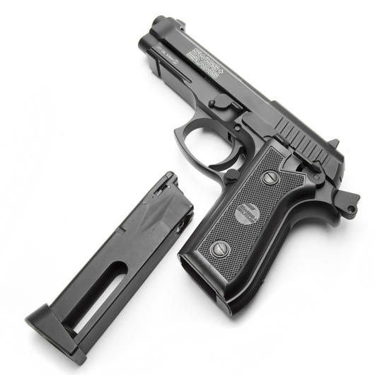 Swiss Arms P92 CO2 Luftpistole 4,5mm BB Blowback schwarz Bild 4
