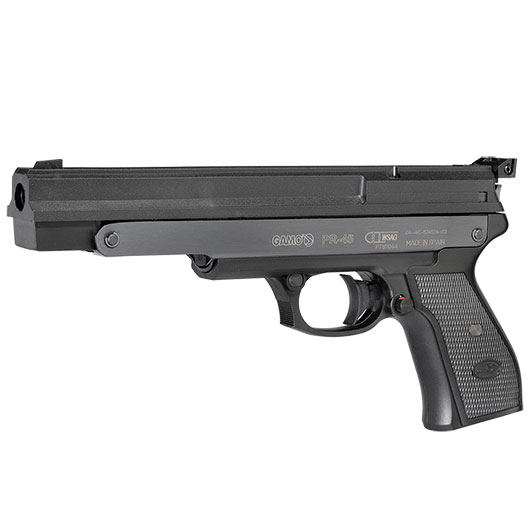 Gamo PR-45 Pump Luftpistole 4,5mm Diabolo schwarz inkl. 250 Diabolos und Waffenkoffer Bild 1
