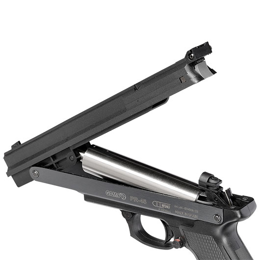Gamo PR-45 Pump Luftpistole 4,5mm Diabolo schwarz inkl. 250 Diabolos und Waffenkoffer Bild 10