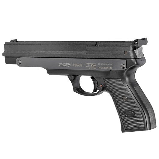 Gamo PR-45 Pump Luftpistole 4,5mm Diabolo schwarz inkl. 250 Diabolos und Waffenkoffer Bild 2