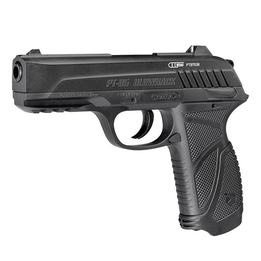 Gamo PT-85 CO2 Luftpistole Kal. 4,5mm Diabolo Blowback schwarz Bild 1