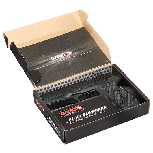 Gamo PT-85 CO2 Luftpistole Kal. 4,5mm Diabolo Blowback schwarz Bild 10