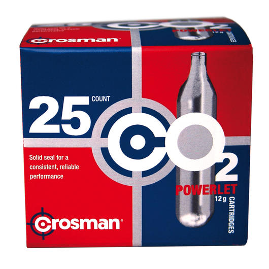 Crosman CO2-Kapseln 12g 25 Stück