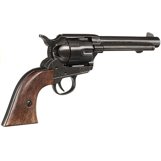 Deko Revolver schwarz/holz inkl. Patronen Bild 4