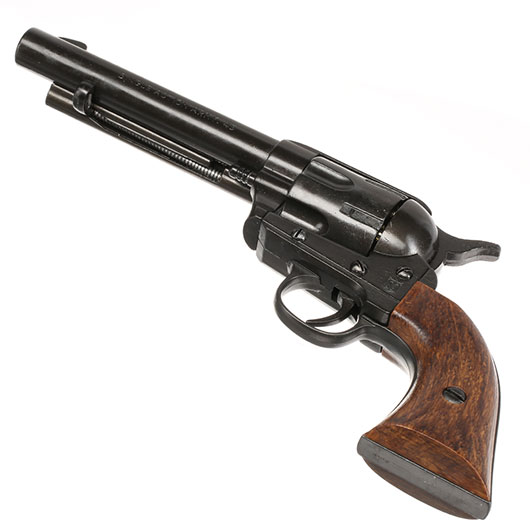 Deko Revolver schwarz/holz inkl. Patronen Bild 8