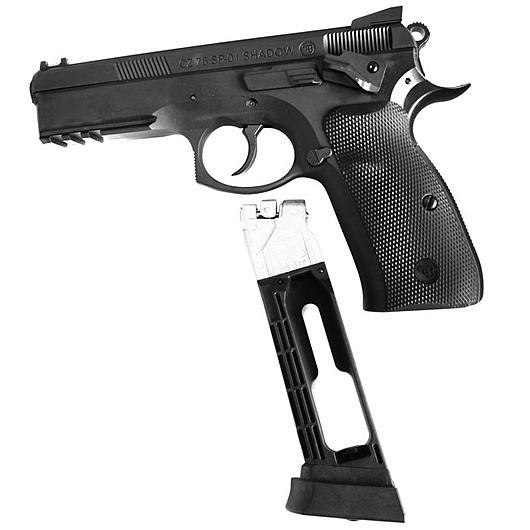 ASG CZ 75 SP-01 Shadow CO2 Luftpistole 4,5mm BB Non Blowback schwarz Bild 4