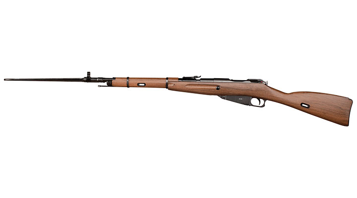 Gletcher M1944 CO2 Luftgewehr Kal. 4,5mm Stahl BB Holzoptik mit Bajonett Bild 1