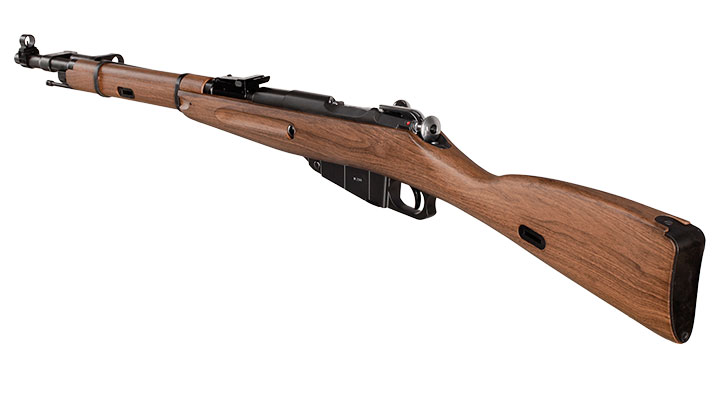 Gletcher M1944 CO2 Luftgewehr Kal. 4,5mm Stahl BB Holzoptik mit Bajonett Bild 3