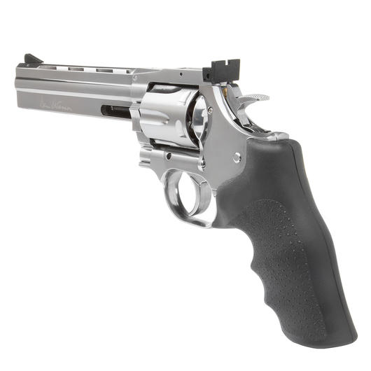 ASG Dan Wesson 715 CO2 Revolver 6 Zoll Kal. 4,5mm BB vernickelt Bild 2
