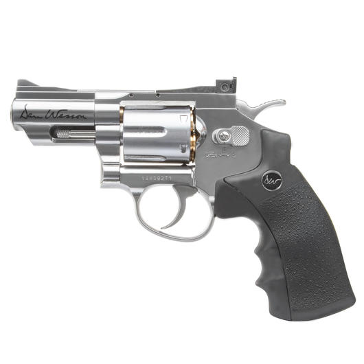 ASG Dan Wesson 2,5 Zoll CO2 Revolver Kal. 4,5mm Diabolo silber Bild 1